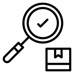 Inspection Line Icon