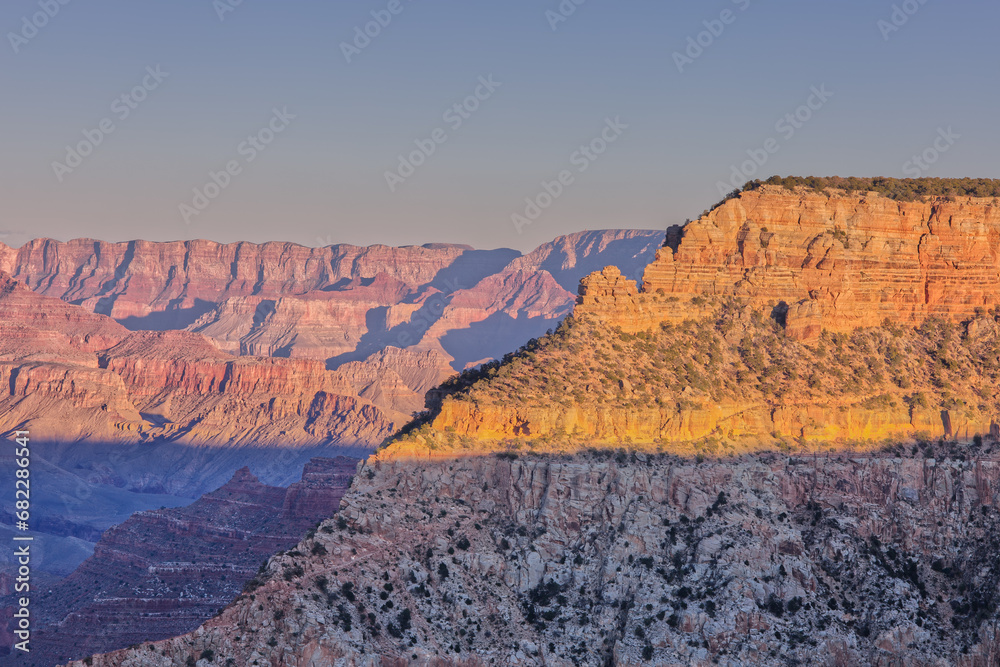 Wall mural grand canyon national park at sunset from mather point - Wall murals