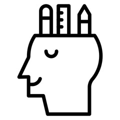 Creative Design Line Icon