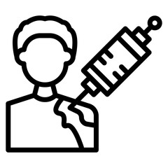 Tattoo Art Line Icon