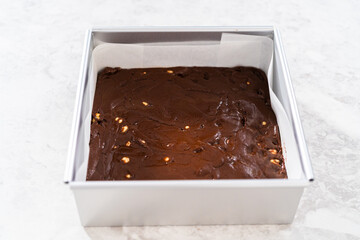 Chocolate hazelnut fudge