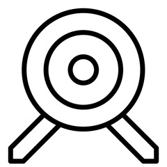 Target Line Icon