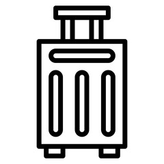 Luggage Line Icon