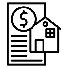 Collateral Line Icon