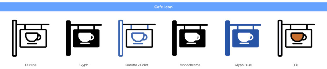 Cafe Icon Set