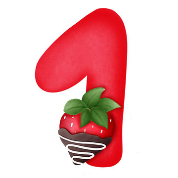 Number strawberry