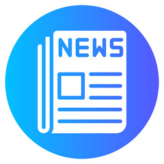 news gradient icon