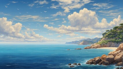 Fototapeta premium sea and sky