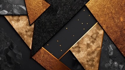 Stone marble texture background black and golden color. Patterned natural of abstract wall marble