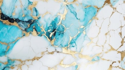 Stone marble texture background ultramarine green blue and gold white grey colors. Patterned natural of abstract wall marble