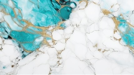 Stone marble texture background blue golden white colors. Patterned natural of abstract wall marble