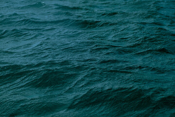 Water Splash Isolated On The Black background