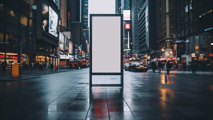 Urban Street Advertisement Mockup: Elevate Your Brand in the Heart of the City