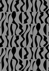 Seamless bias pattern. Modern wave print. Minimalist design.