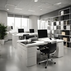 Office Interior - Modern interior design