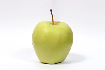 juicy fresh apple on a white background