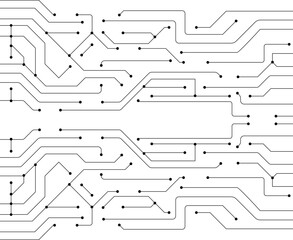 circuit board texture.Electronic Design Vector Vector Stock Illustration .Digital conceptual image circuit microchip hi-res.