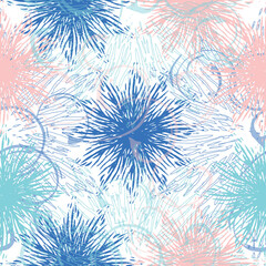  Collage contemporary seamless pattern.