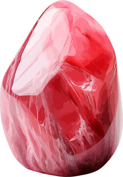 recommend clip art: Rhodonite stone gem clip art