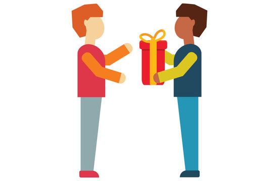 gift-giving,celebrating,gift that keeps on giving,The Act of Giving,share people swapping presents and showing love,friends exchanging gifts at home or parties and office,Reactions from gift reciving