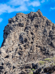 Gran Canaria. Hiking to the Roque Nublo Rock Formation.