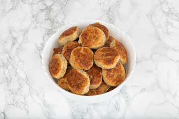 fresh homemade scone with cheese
