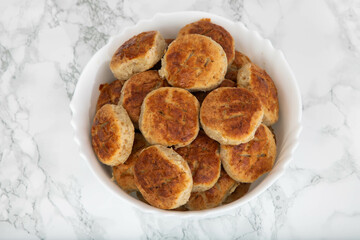 fresh homemade scone with cheese