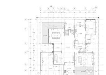 Write a blueprint architecture for building.