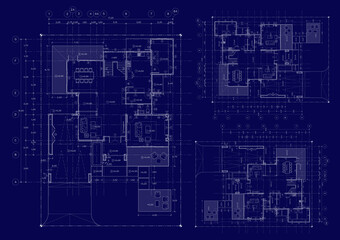 Write a blueprint architecture for building.