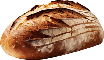 Bread on the hearth clip art