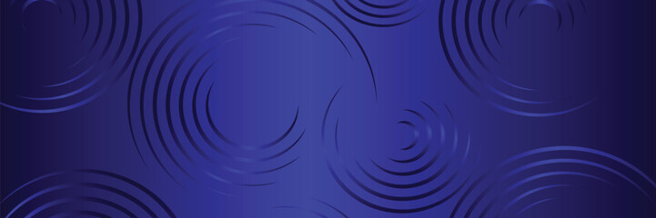 Vibrant Gradient Color Circle Banner Design 