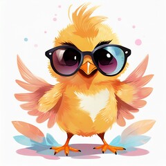 Chicken with Sunglasses