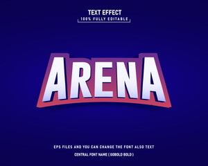 Fototapeta na wymiar E-sport gamer 3D text effect