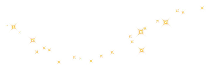 Powder dust light. Magic shining golden dust. Fine, shiny dust bokeh particles fall off lightly. Fantastic shimmer effect. Christmas background. PNG.