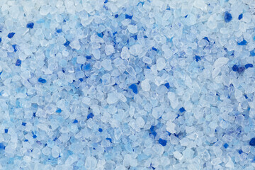 Small pieces of ice texture close-up. broken ice crumb background. ice shards