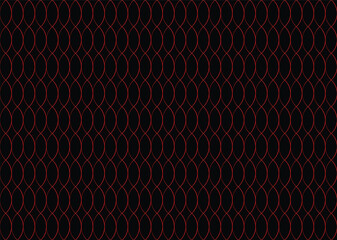 Ellipses Gradient Color Pattern design on Black Background