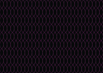 Ellipses Gradient Color Pattern design on Black Background