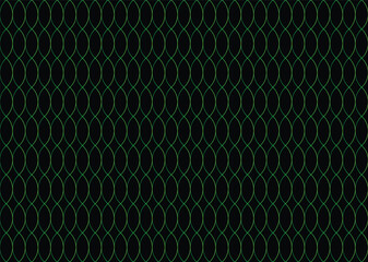 Ellipses Gradient Color Pattern design on Black Background