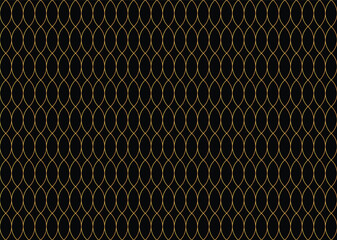Ellipses Gradient Color Pattern design on Black Background