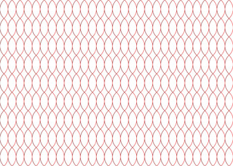 Ellipses Gradient Color Pattern design on White Background