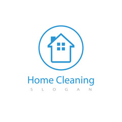 Cleaning Logo Template vector symbol nature