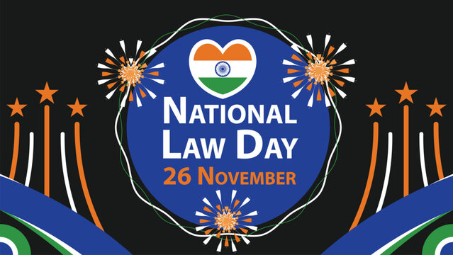 National Law Day vector banner design. Happy National Law Day modern minimal graphic poster illustration.