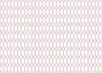 Ellipses Gradient Color Pattern design on White Background