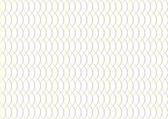 Ellipses Gradient Color Pattern design on White Background