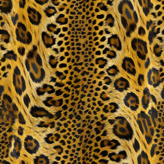 Seamless leopard pattern, leopard skin.