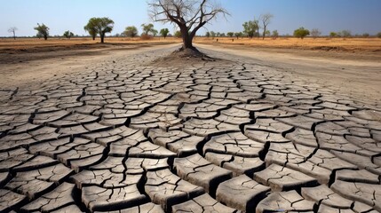 tree in desert