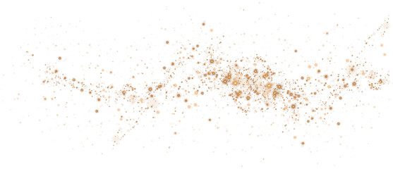 
Golden dust light. Bokeh light lights effect background. Christmas glowing dust background Christmas glowing light bokeh confetti and sparkle overlay texture for your design. PNG.