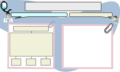 Frame background wording box for presentation background 