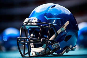 Fototapeta premium American Football Helmet