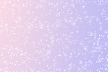 Abstract winter background with Light snow. Delicate romantic wallpaper for banner.